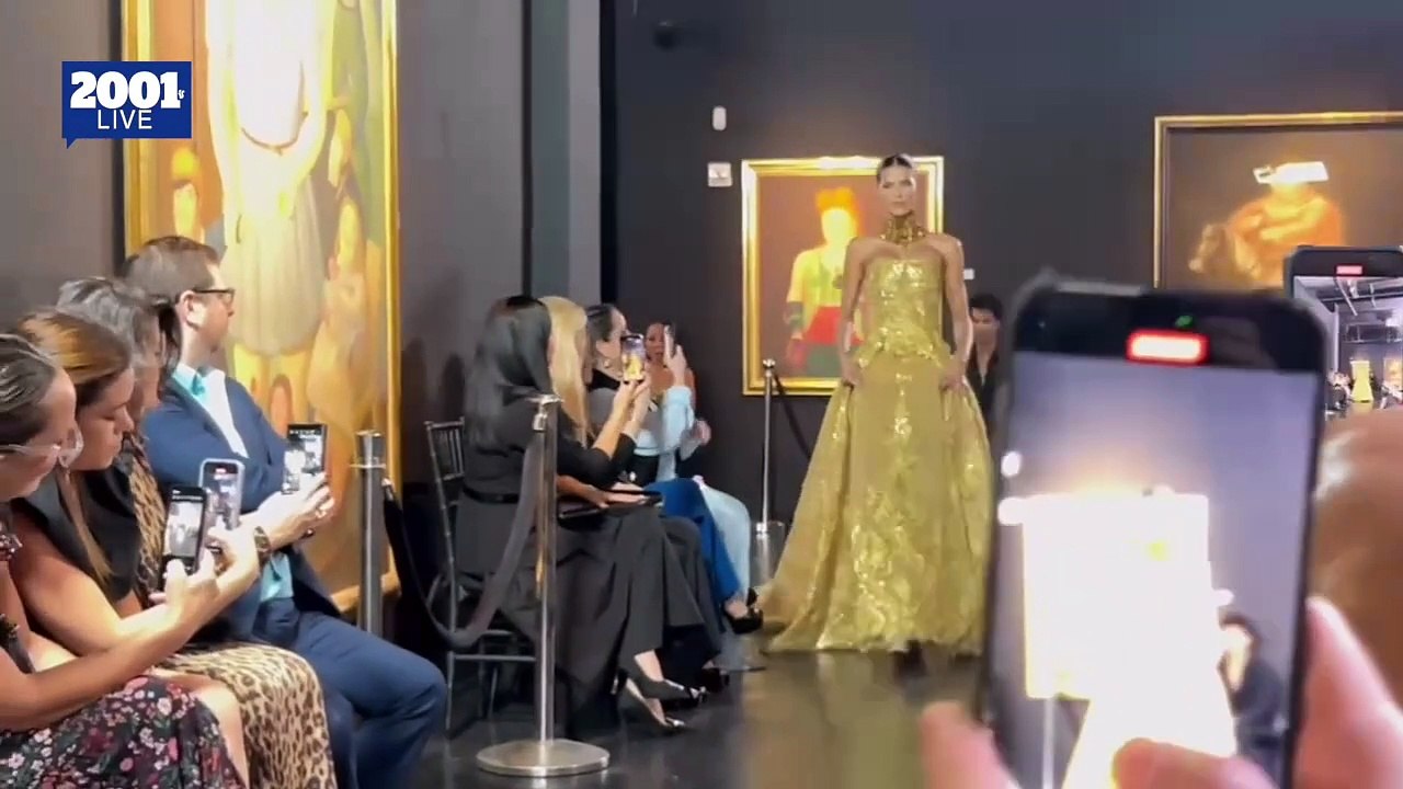 Del Miss Universo a la pasarela: Ileana Márquez deslumbra en Miami Fashion Week