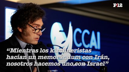 "Una alianza bilateral por la libertad, la democracia y en contra del terrorismo": Milei anunció un memorándum con Israel