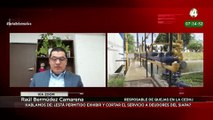 Raúl Bermúdez habla sobre ¿está permitido exhibir y cortarle el servicio de agua a los deudores?