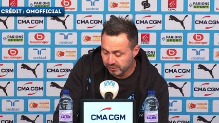 Roberto De Zerbi avoue que l’OM s’est un peu perdu