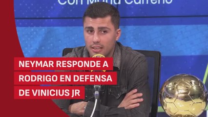 Neymar responde a Rodrigo en Instagram en defensa de Vinicisu: ojo a la fras
