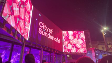 Sunderland Christmas Lights Switch On