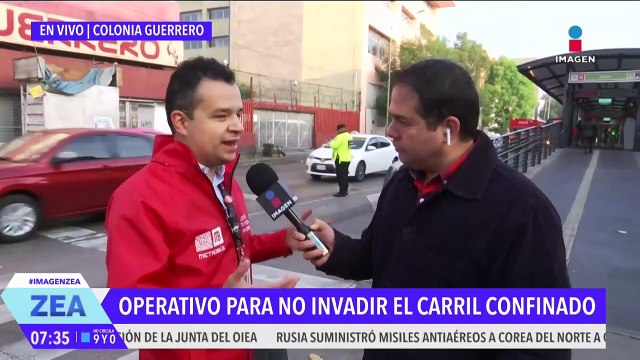 Realizan operativos para no invadir el carril confinado del Metrobús