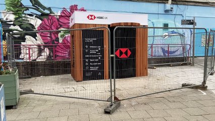 New community cash pod in centre of St St Austell