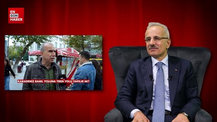 Ulaştırma ve Altyapı Bakanı Abdulkadir Uraloğlu Ensonhaber'de!