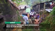 [#Reportage] Gabon : 2 enfants périssent dans un incendie à Beau Séjour Okinda