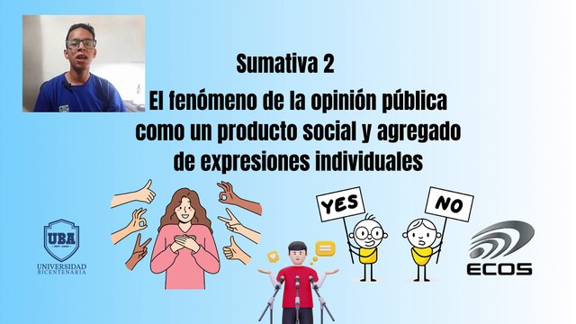 Opinión Publica - Samuel David Mejias Chirinos