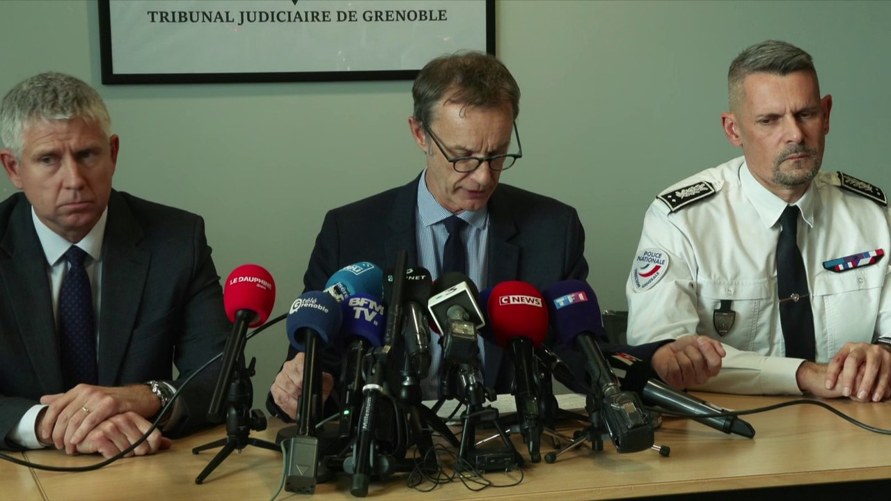 Mort de Lilian Dejean: le suspect "a été condamné à 6 ans de prison ferme au cours des 10 dernières années", précise le procureur de Grenoble