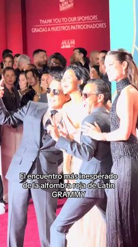 ¿Que pasó en los Latin Grammys? Marc Anthony le habría hecho un desaire a Ángela Aguilar