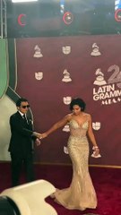 ¿Que pasó en los Latin Grammys? Marc Anthony le habría hecho un desaire a Ángela Aguilar