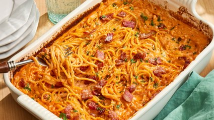 How to Make a Creamy Bacon Pasta Bake