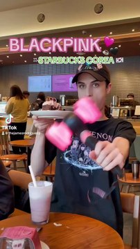 Starbucks de BlackPink en Corea! 😱🖤🇰🇷 #corea #blackpink #starbucks #starbucksblackpink #kpop