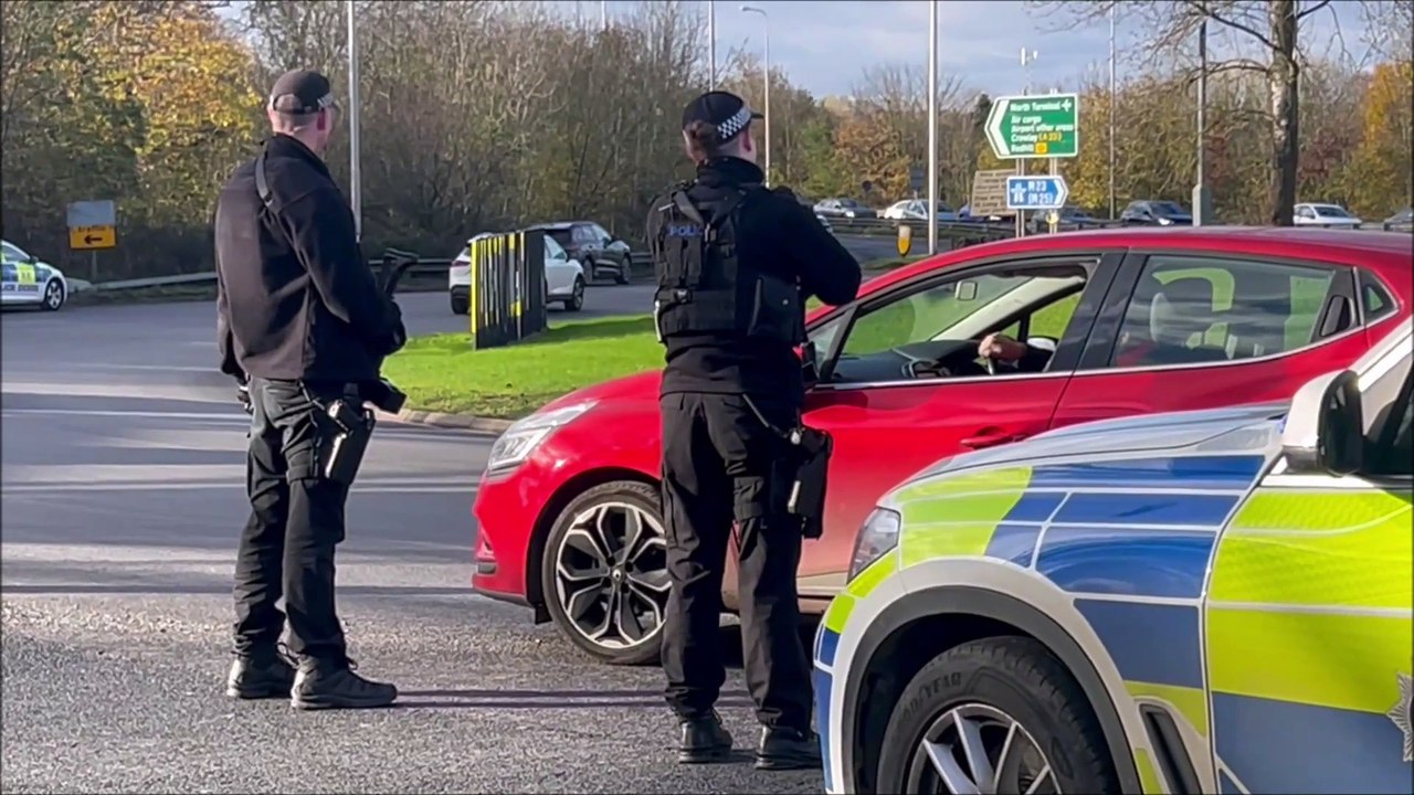 Incident at Gatwick Airport in West Sussex on Friday, November 22, 2024