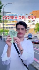 lo que gasté hoy! 🇰🇷💸😵 #asia #seoul #korea #corea #kpop #vlog #comidacoreana #viaje #curiosidad