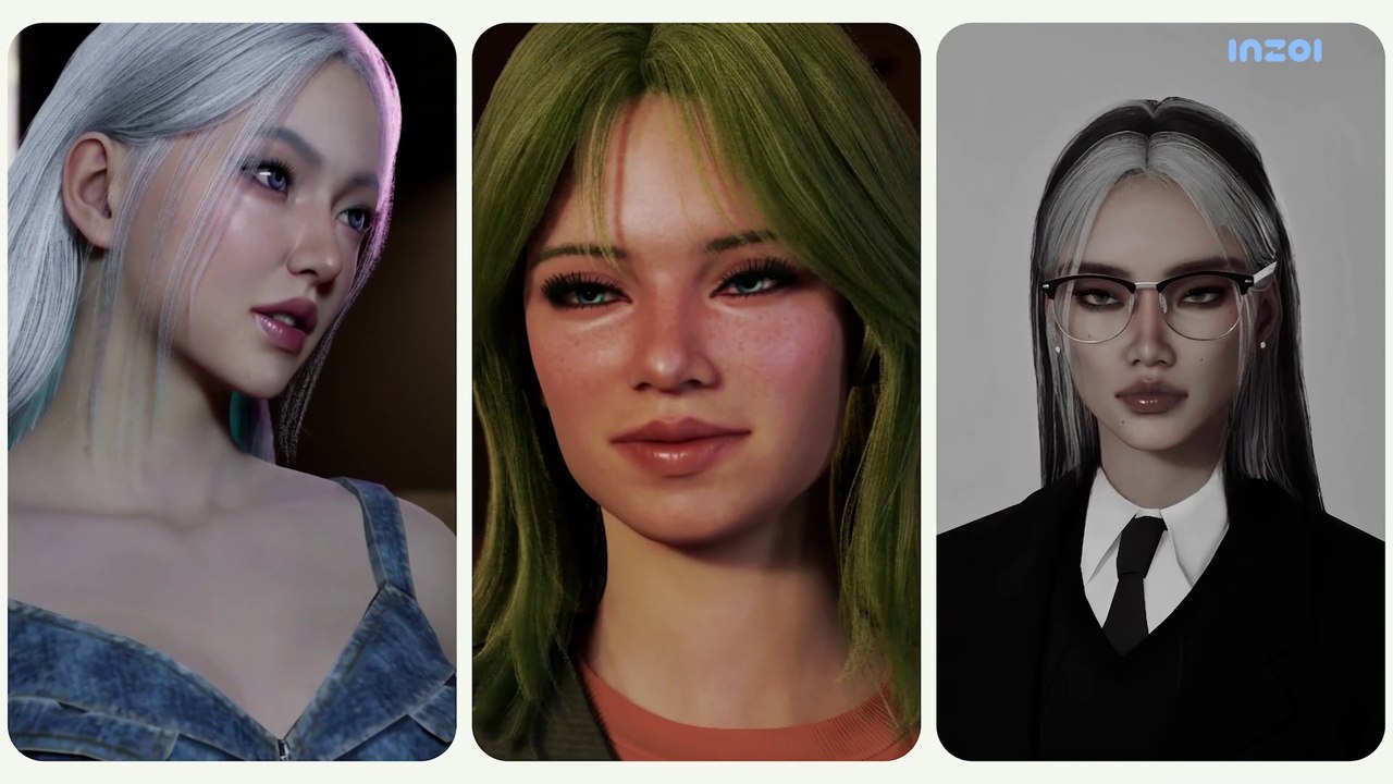 inZOI GAMESCOM 2024 Create a Zoi  Community Creations OFFICIAL (FULLHD) TRAILER IN GAMEZONE HD