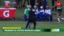 Atlético Nacional sale en defensa de Efraín Juárez tras polémica celebración