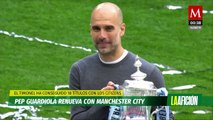Pep Guardiola renueva contrato con Manchester City