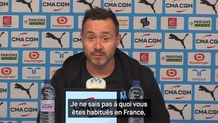 Marseille - De Zerbi : "Je n'ai pas fui le Shakhtar lorsque Poutine a bombardé Kiev"