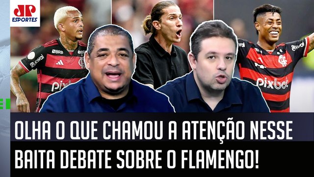 VOCÊS REPARARAM NISSO??? Gente, o Flamengo SIMPLESMENTE tem... OLHA esse BAITA DEBATE!