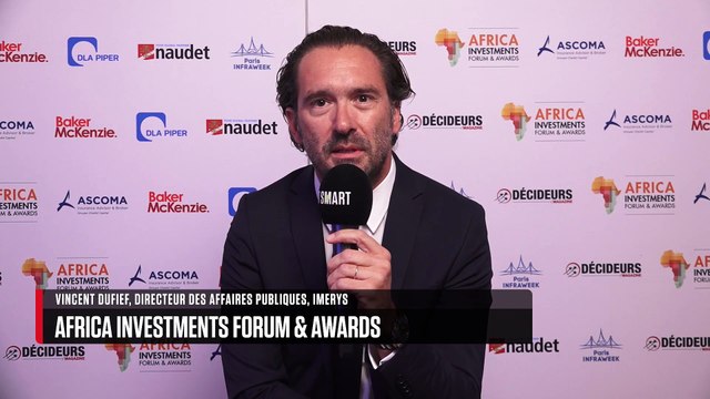AFRICA INVESTMENTS FORUM & AWARDS - INTERVIEW : Vincent Dufief (Imerys)
