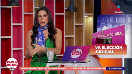 Fernández Noroña visita el INE para revisar la prórroga de la elección judicial