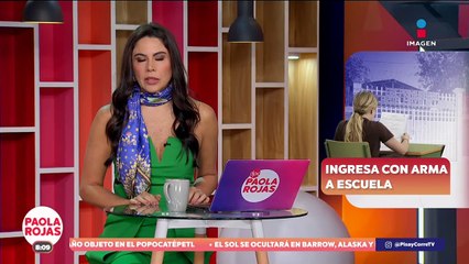 Alumno amenaza a sus compañeros con arma blanca durante kermés