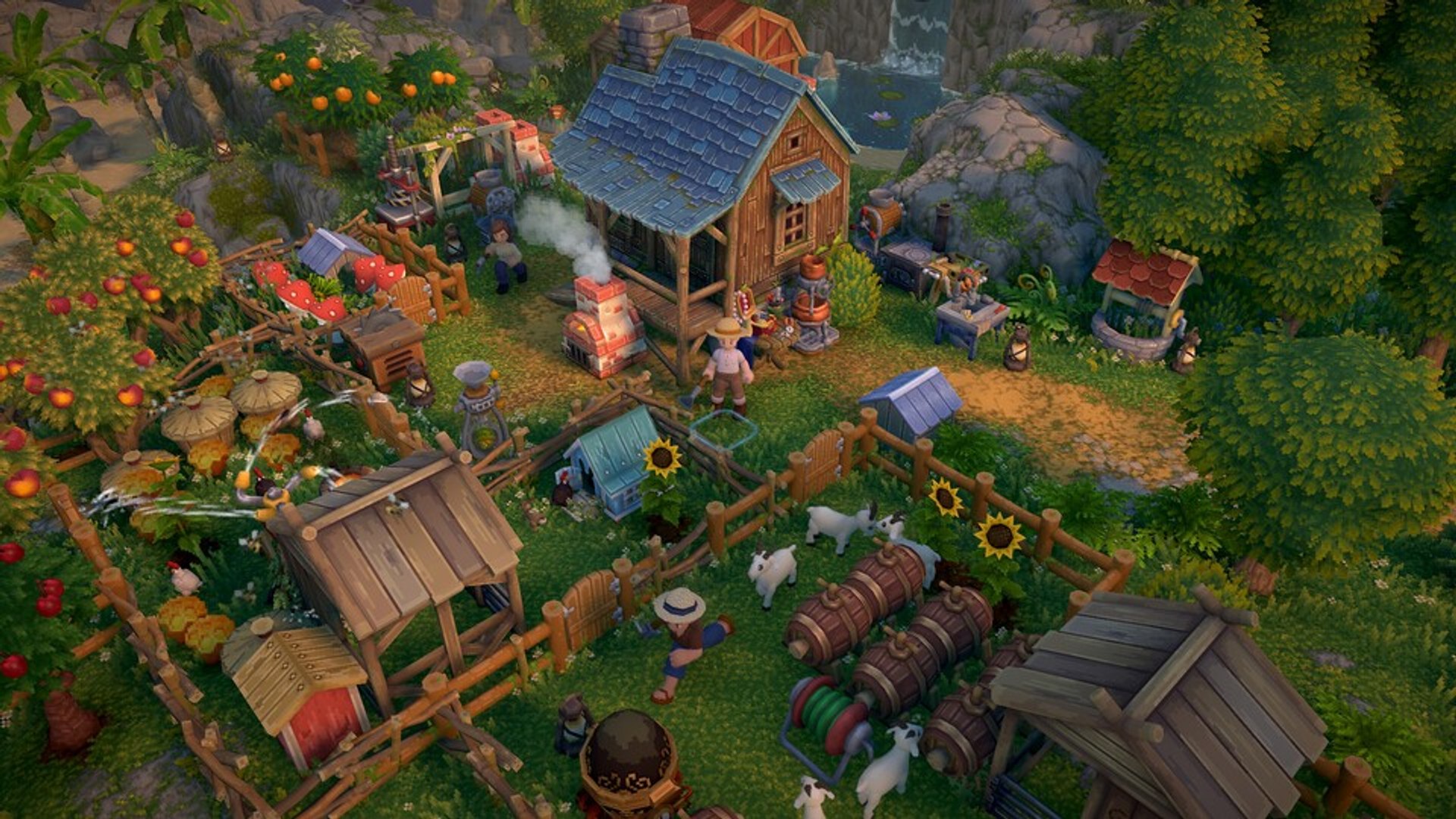 ⁣Luma Island sieht aus wie ein Stardew Valley in 3D und begeistert auf Steam gerade Tausende