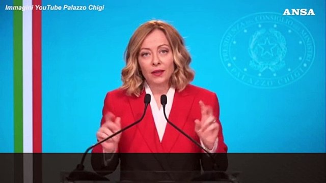 Abuso d'ufficio, Meloni: Ne rivendico lo stop, basta processi agli onesti