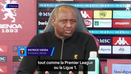 Genoa - Patrick Vieira évoque ses retrouvailles avec Mario Balotelli