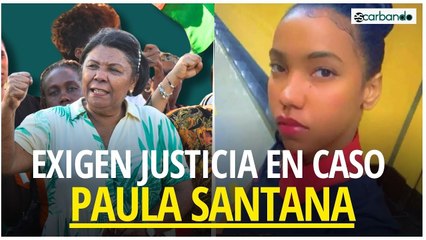 Protestan frente a Zona Franca contra IMPUNIDAD en asesinato de Paula Santana
