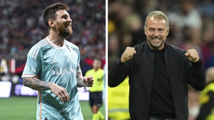 Hansi Flick asegura sentirse honrado tras los elogios de Messi a su trabajo en el Barcelona