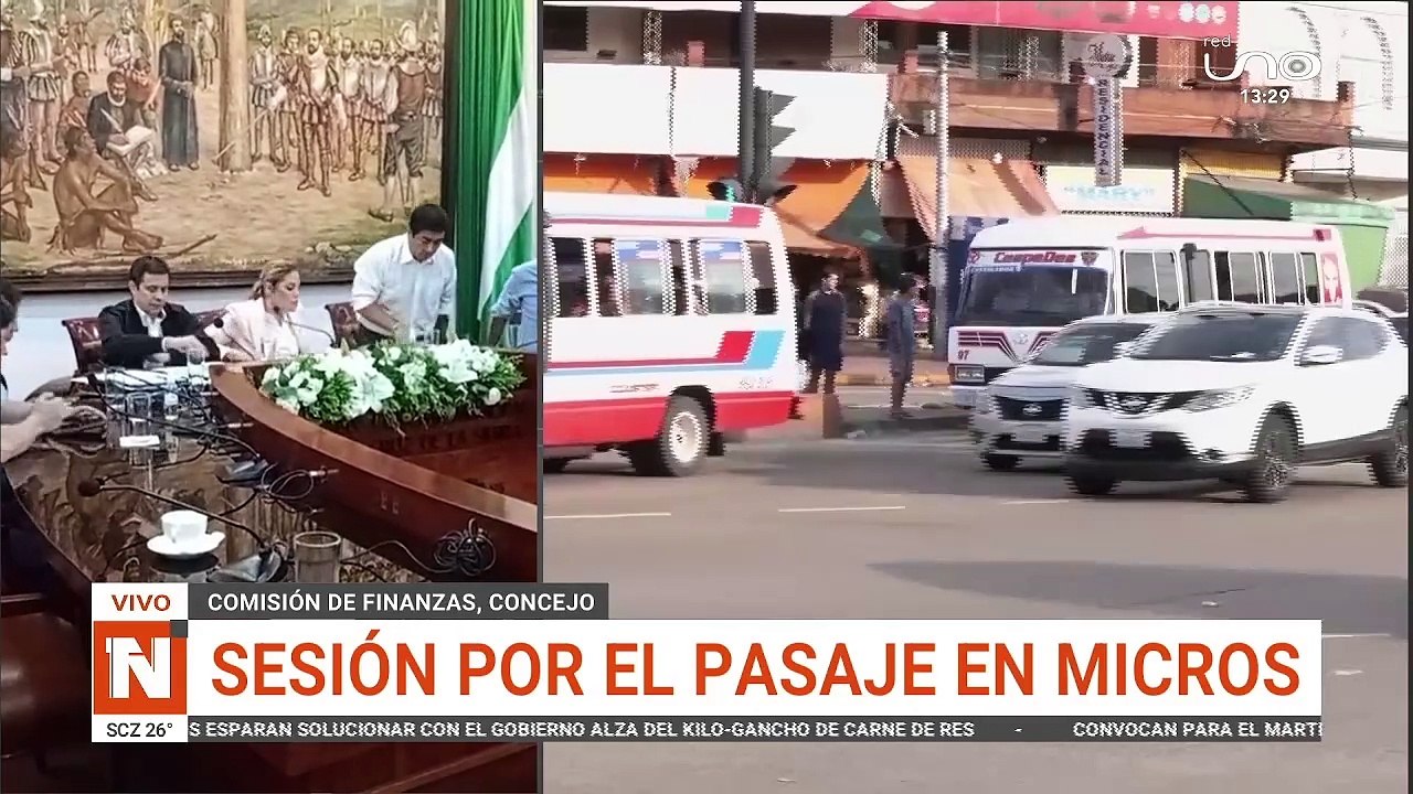 Comisión de Finanzas y micreros dan cuarto intermedio hasta el lunes para definir tarifa del pasaje