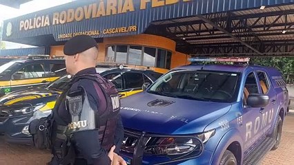 ROMU e PRF recuperam veículo furtado em operação conjunta