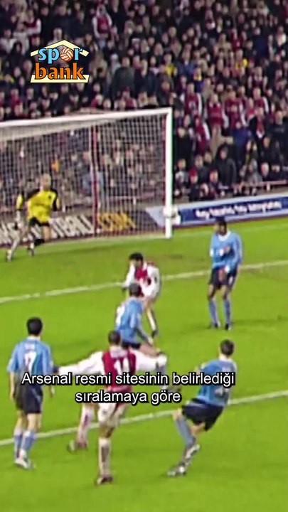 Thierry Henry'nin en güzel 5 golünü hatırlayalım