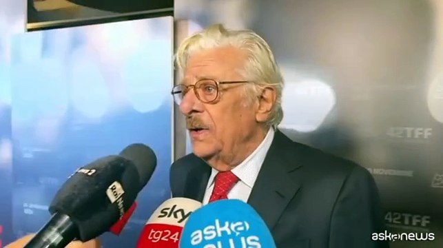 Giancarlo Giannini Stella della Mole al TFF: Orgoglioso e fortunato