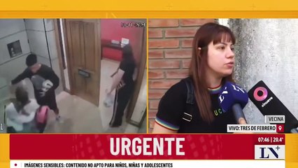 Habló una de las víctimas que fue atacada por su vecino en el partido Tres de Febrero