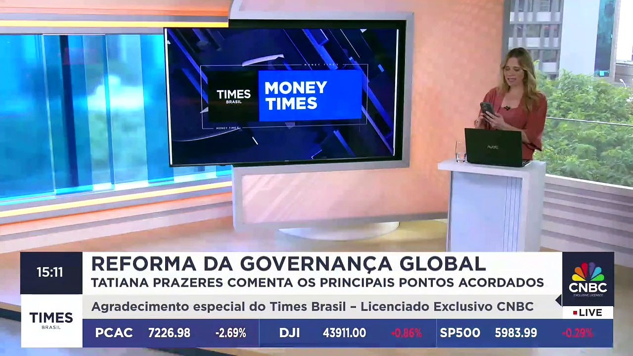 EXCLUSIVO: Tatiana Prazeres comenta os principais pontos acordados para reforma da governança global