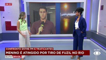 Criança é baleada com tiro de fuzil durante confronto entre PM e traficantes no RJ