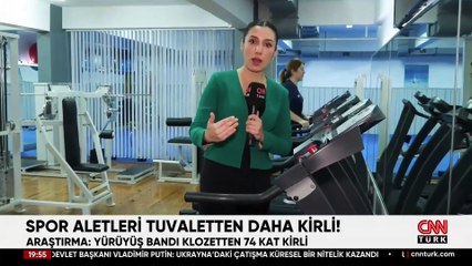 Spor aletlerinin tuvaletten daha kirli olduğu ortaya çıktı