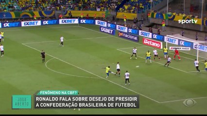 Ronaldo Fenômeno admite desejo de ser presidente da CBF: "Estou preparado"