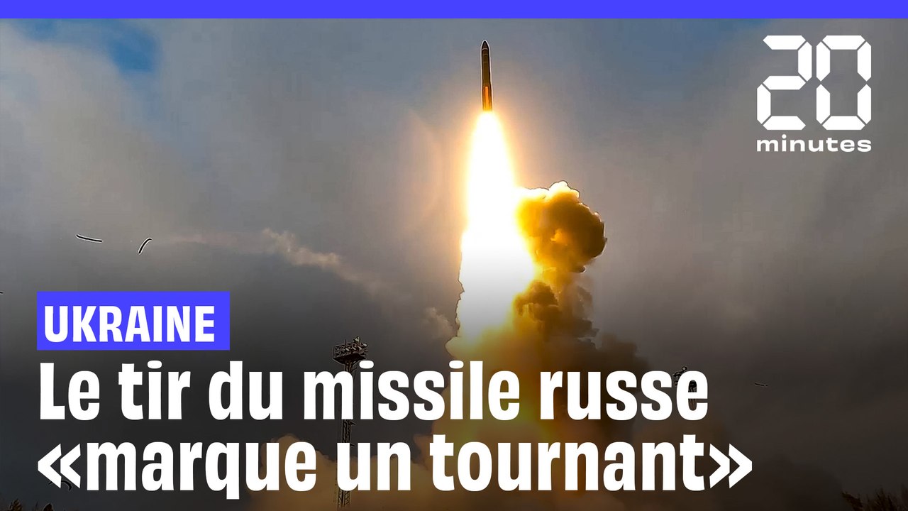 Guerre en Ukraine : le nouveau missile russe «marque un tournant dans la guerre»