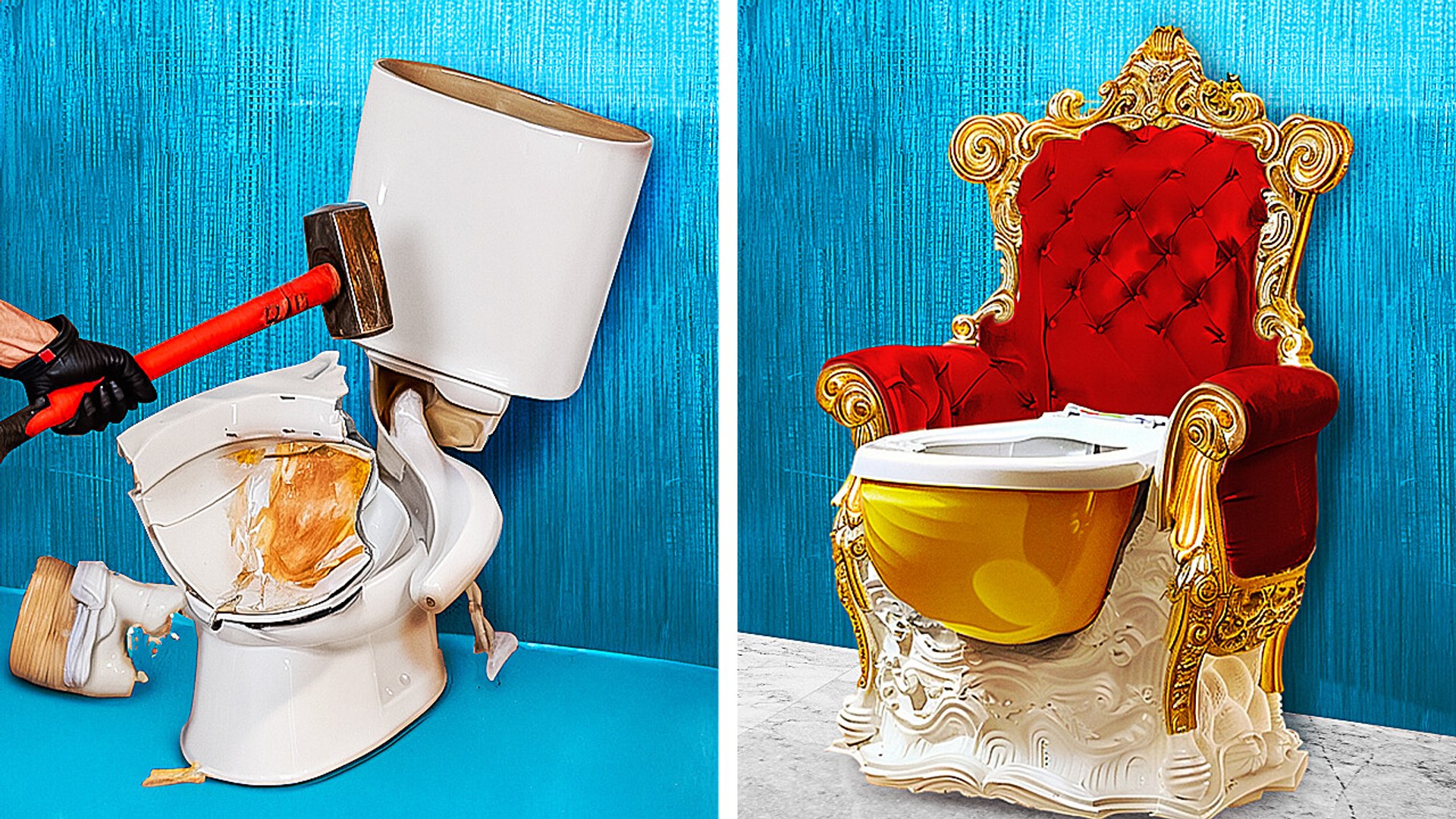 ⁣Incredible Toilet & Bathroom Makeovers: The Ultimate Collection of Cleaning Tips