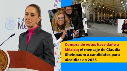 Elecciones 2025: El llamado de Claudia Sheinbaum a las y los candidatos en Veracruz
