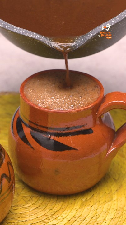 Café de olla con chocolate Abuelita