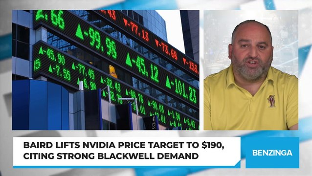 Baird Lifts Nvidia Price Target To $190, Citing Strong Blackwell Demand