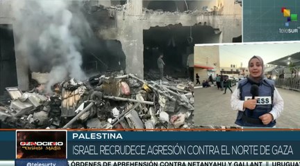 Ejército sionista ataca el norte de gaza