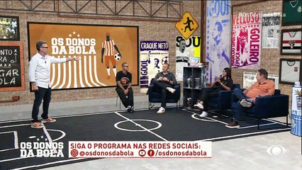 Neto e turma do Donos cravam campeões da Libertadores e Brasileirão