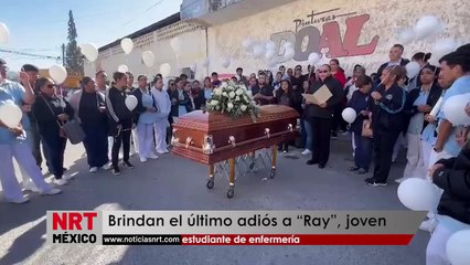 Brindan el último adiós a “Ray”, joven estudiante de enfermería 22 NOV 2024