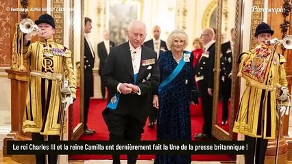 Charles III et Camilla retrouvent le sourire : après l'épreuve, le couple royal en 1ère ligne