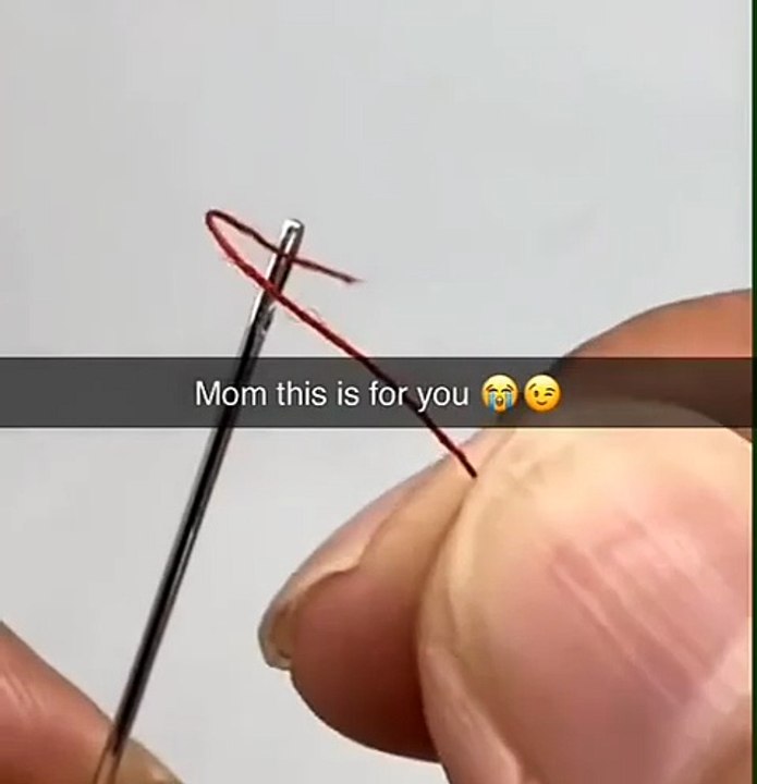 Amazing treading a needle like pro |Needle main dhga dalny ka amazing trick